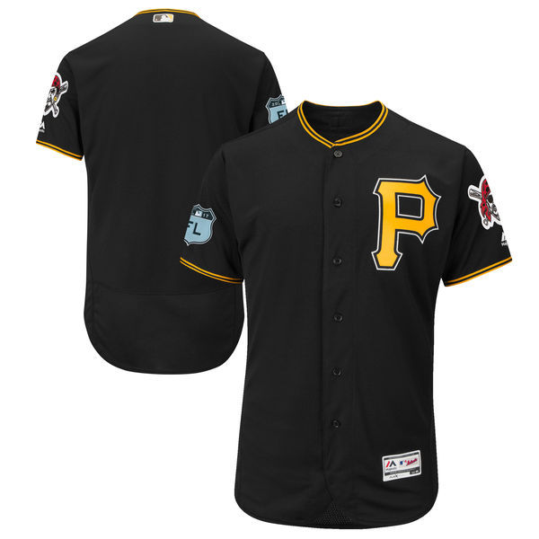 2017 MLB Pittsburgh Pirates Blank Black Jerseys->->MLB Jersey